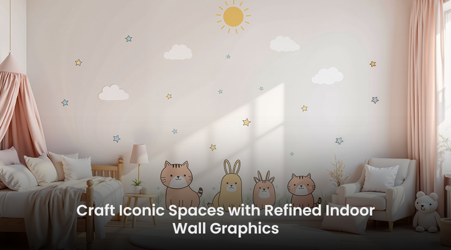 Sculpt Visual Sophistication with Premier Indoor Wall Graphics