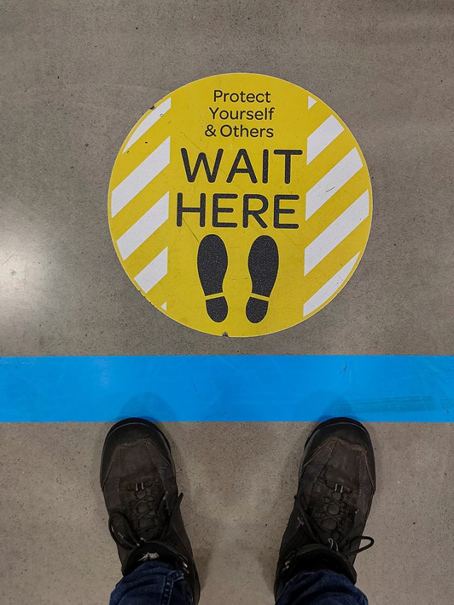 Floor graphics: Your Message, Right in Their Path