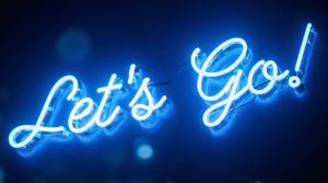 Neon sign board