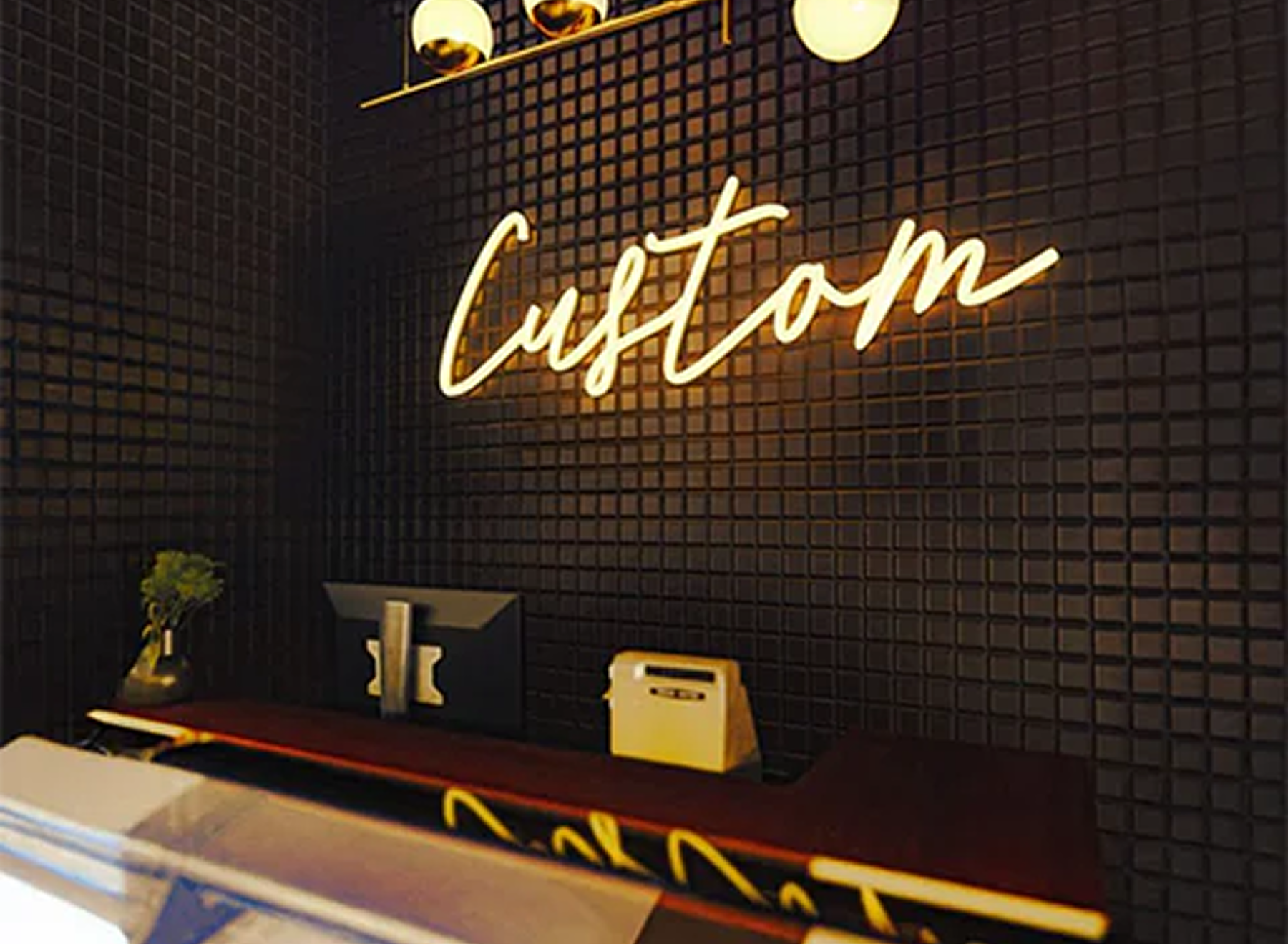 Retail Neon Light Boards