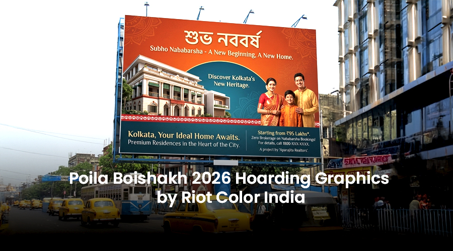 Poila Boishakh hoarding graphics
