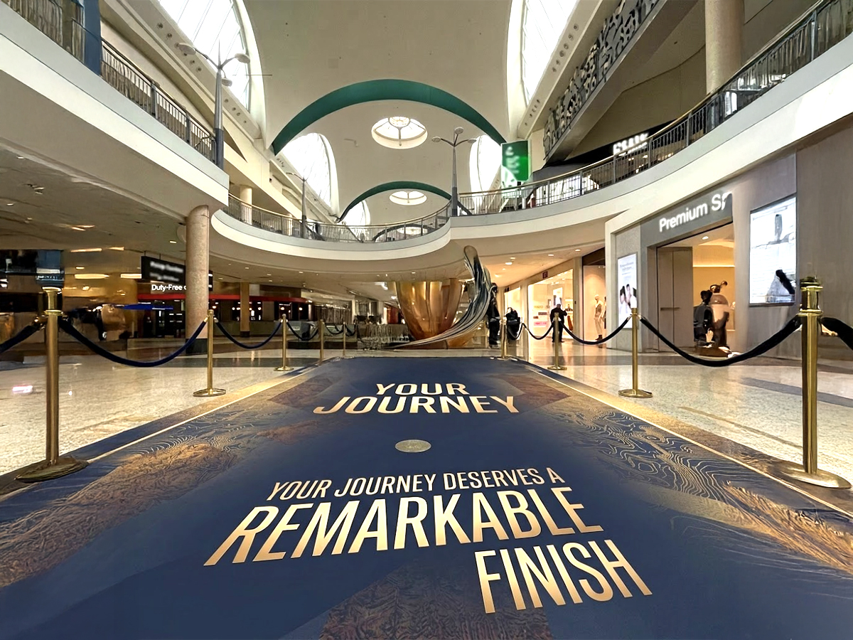 custom floor graphics printing solutions