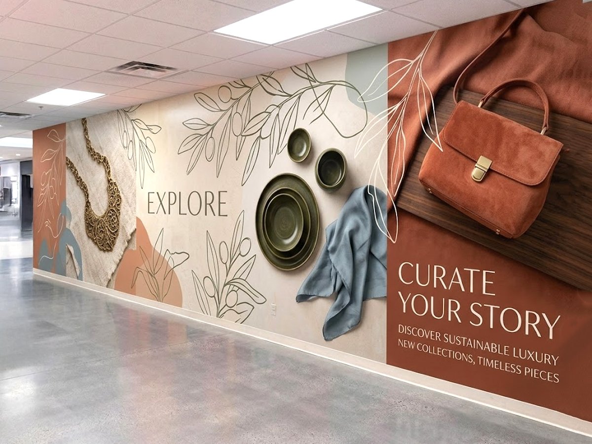 interior wall display graphics manufacturer
