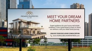Property hoarding printing Kolkata