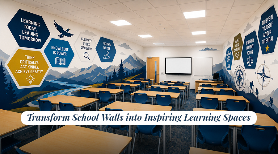 School Wall Graphics in Kolkata