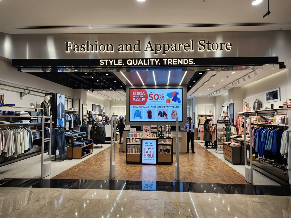 fashion store retail branding