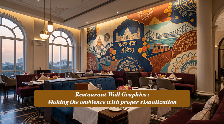 Restaurant wall graphics near me kolkata