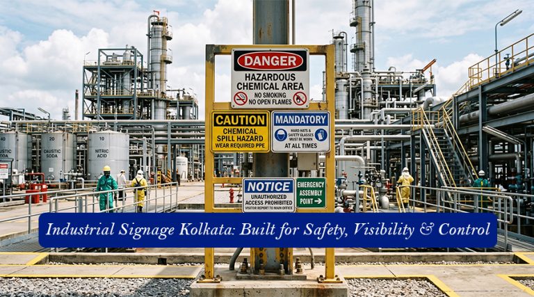 Safety Industrial Sign board Kolkata