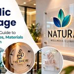 Acrylic Signage: A Complete Guide to Design, Types, Materials & Installation