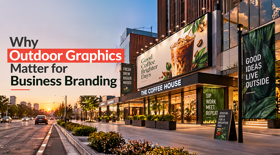 Outdoor Graphics for Commercial branding