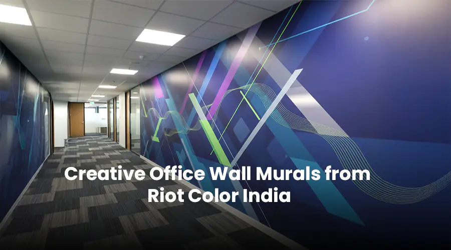 Office wall mural